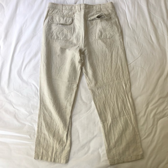 NAUTICA Linen Blend Summer Pants - Picture 7 of 8